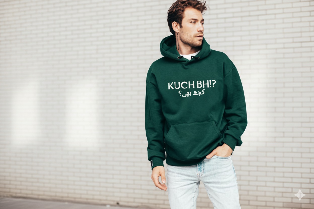 Bottel Green Hoodie